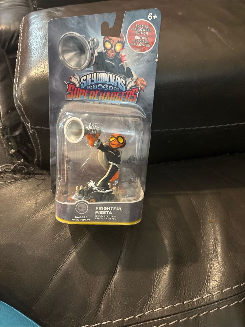 Skylanders SuperChargers Frightful Fiesta Packaging - Orange/Red